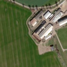 Satellite imagery of [Hlasivo] church t., CZ