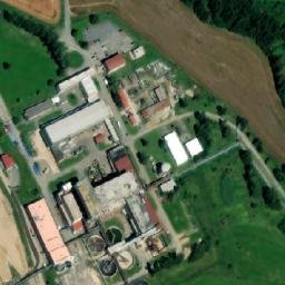 Satellite imagery of Diamo [Rožná] factory chimney, CZ