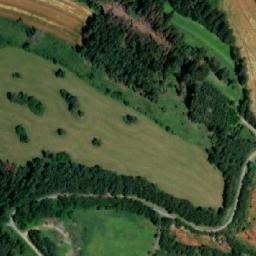 Satellite imagery of Diamo [Rožná] factory chimney, CZ