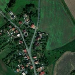Satellite imagery of [Paršovice] church t., CZ