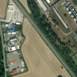Satellite imagery of Deza [Lešná-Mštěnovice] chemical factory chimney-3, CZ