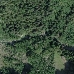 Satellite imagery of Vancouver Island Ranges, CA
