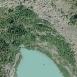 Satellite imagery of Vancouver Island Ranges, CA