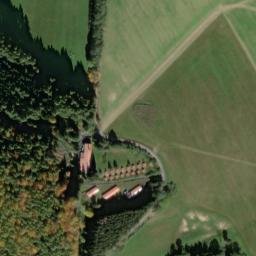 Satellite imagery of [Mnichov-Pivoň] cemetery church t., CZ