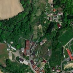 Satellite imagery of [Polná] church & outlook t., CZ