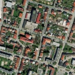 Satellite imagery of [Boskovice] town hall t., CZ