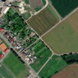 Satellite imagery of [Prosenice] sugar factor chimney, CZ