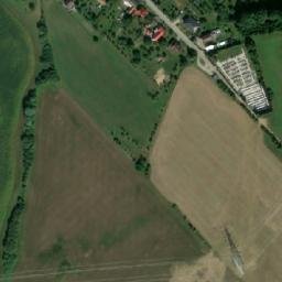 Satellite imagery of [Choryně] church t., CZ