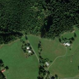 Satellite imagery of [Staré Hamry 1] church t., CZ