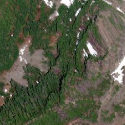 Satellite imagery of Brunswick Mountain, CA