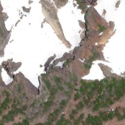 Satellite imagery of Brunswick Mountain, CA