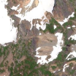 Satellite imagery of Brunswick Mountain, CA