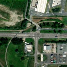 Satellite imagery of Pointe du Hoc, FR