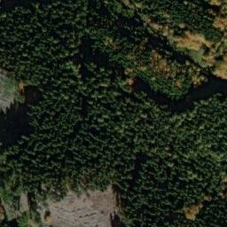 Satellite imagery of [Mnichov-Pivoň] cemetery church t., CZ