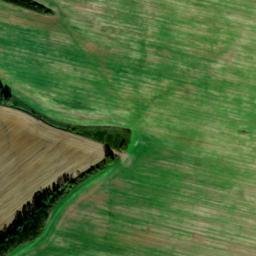 Satellite imagery of [Meclov-Třebnicec] church t., CZ
