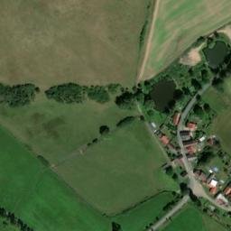 Satellite imagery of [Blížejov-Lštění] church t., CZ