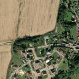 Satellite imagery of [Nepomuk] church t., CZ