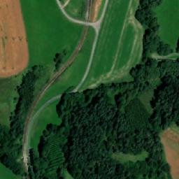 Satellite imagery of Diamo [Rožná] factory chimney, CZ