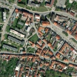 Satellite imagery of [Boskovice] town hall t., CZ