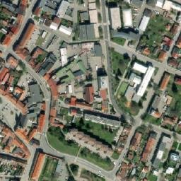 Satellite imagery of [Boskovice] town hall t., CZ