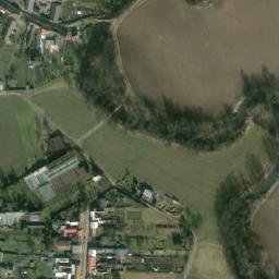 Satellite imagery of Dub n. Moravou - church t. - N, CZ