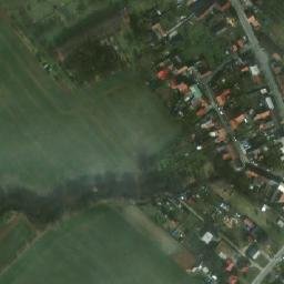 Satellite imagery of [Prosenice] sugar factor chimney, CZ