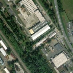 Satellite imagery of Municipal laundry and dry cleaning [Valašské Meziříčí-Krásno] factory chimney, CZ