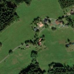 Satellite imagery of [Staré Hamry 1] church t., CZ
