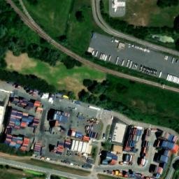 Satellite imagery of Pointe du Hoc, FR