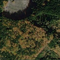 Satellite imagery of [Mnichov-Pivoň] cemetery church t., CZ