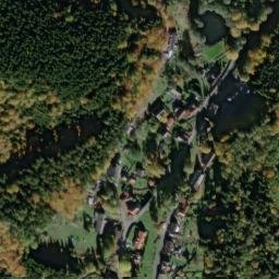 Satellite imagery of [Mnichov-Pivoň] cemetery church t., CZ