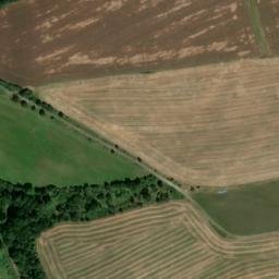 Satellite imagery of [Blížejov-Lštění] church t., CZ