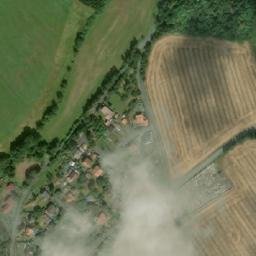 Satellite imagery of [Měčín] church t., CZ