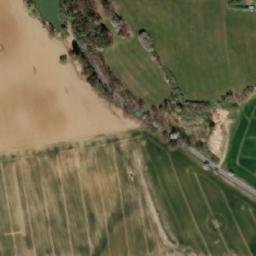 Satellite imagery of [Mišovice-Pohoří] church t., CZ