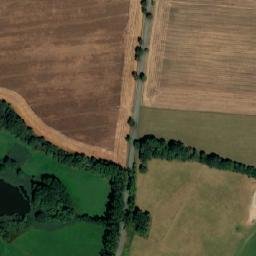 Satellite imagery of [Chotoviny] church & outlook t., CZ