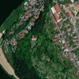 Satellite imagery of [Polná] church & outlook t., CZ