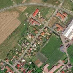 Satellite imagery of [Bohdalov] church t., CZ