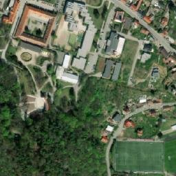 Satellite imagery of [Boskovice] town hall t., CZ