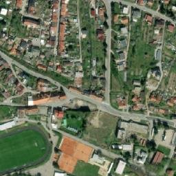 Satellite imagery of [Boskovice] town hall t., CZ