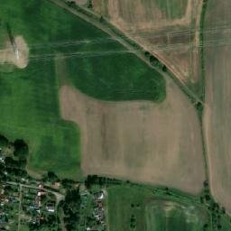 Satellite imagery of [Kelč] church t., CZ