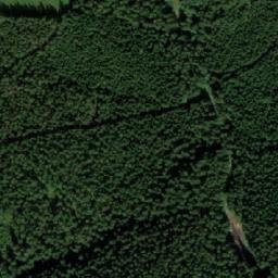 Satellite imagery of [Staré Hamry 1] church t., CZ