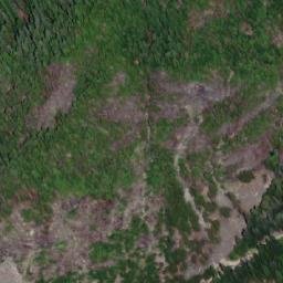 Satellite imagery of Mount Harvey, CA