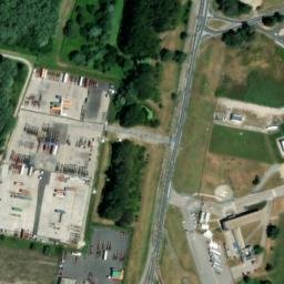 Satellite imagery of Pointe du Hoc, FR