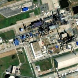 Satellite imagery of Pointe du Hoc, FR