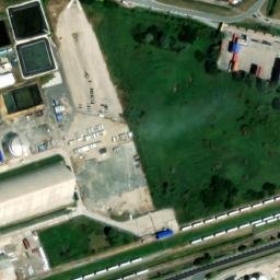 Satellite imagery of Pointe du Hoc, FR