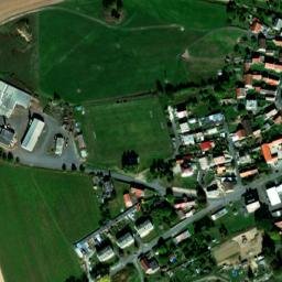 Satellite imagery of [Meclov-Třebnicec] church t., CZ