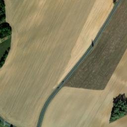 Satellite imagery of [Meclov-Třebnicec] church t., CZ