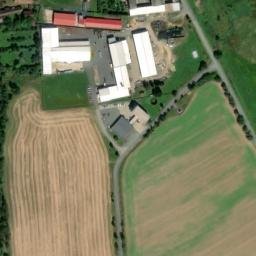 Satellite imagery of [Blížejov-Lštění] church t., CZ