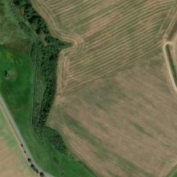 Satellite imagery of [Blížejov-Lštění] church t., CZ