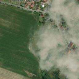 Satellite imagery of [Měčín] church t., CZ